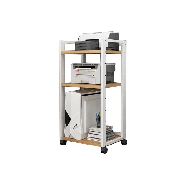 YCOVSFP Armoire Multimédia AV 60 X 40 X 100 Cm, Meuble TV De Jeu Et Support Stéréo, Support for Lecteur CD, for Maison/Bureau