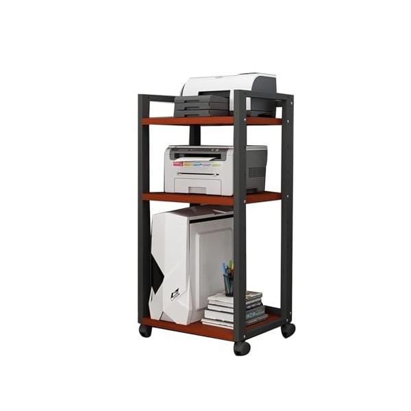 YCOVSFP Armoire Multimédia AV 60 X 40 X 100 Cm, Meuble TV De Jeu Et Support Stéréo, Support for Lecteur CD, for Maison/Bureau