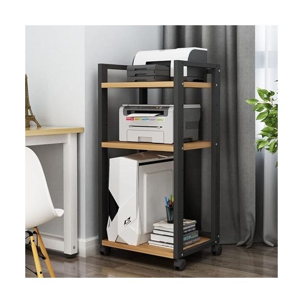 YCOVSFP Support Darmoire Multimédia AV, Support De Rangement Ouvert Réglable, Support Stéréo, Support De Lecteur CD For La M