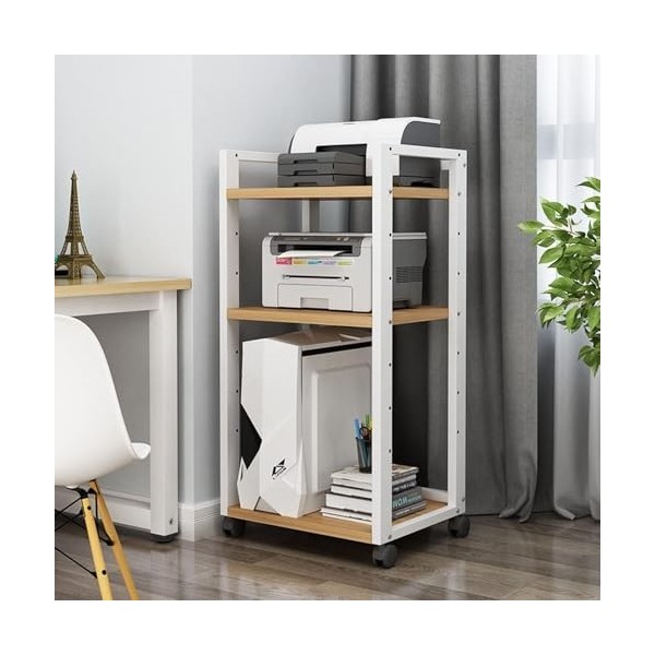 YCOVSFP Support Darmoire Multimédia AV, Support De Rangement Ouvert Réglable, Support Stéréo, Support De Lecteur CD For La M