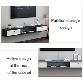 EGOMED Meuble TV Flottant Meuble Meuble TV Meuble TV Mural pour Salon Meuble TV Flottant Meuble Meuble TV Fixé au Mur pour Ce