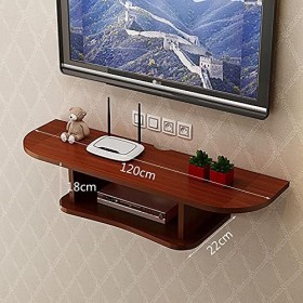 EGOMED Meuble TV Flottant Meuble TV Flottant, étagère Murale, Support de Console TV Flottant, télécommandes, Lecteur DVD, Sup