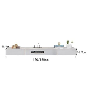 Support de stockage multimédia pour boîtier décodeur, support de meuble TV mural simple, rangement fermé, grande capacité, li