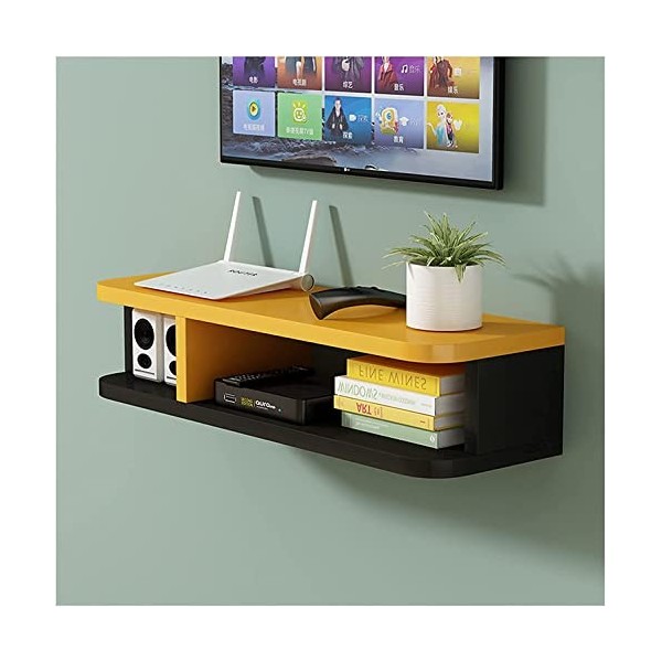 Meuble TV Meuble TV Unités Murales pour Salon Console Média Meuble TV Meuble Mural avec Gestion des Câbles pour Salon Bureau/