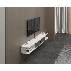 Pmnianhua Meuble TV à suspendre pour salon - 200 x 23,6 x 16 cm