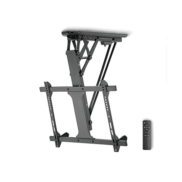 Xantron® DEHA-600E Support TV Plafond motorisé 32-70 Pouces et VESA 200x100 à 600x400mm - Max. 35kg - Support Tele Plafond -