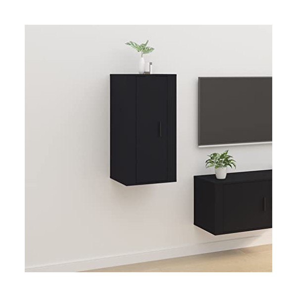 VEEKI Meuble TV, Meuble TV Suspendu, Meuble, Meuble TV avec Rangement，Meuble Industriel, Convient pour Salon ou Chambre, Mura