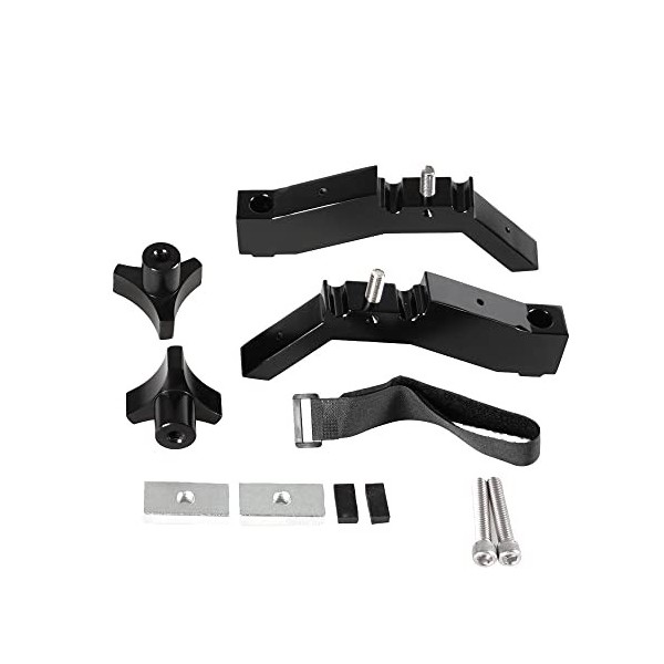 HUIOP Support de lit Jack,Jack Bed Mount en Alliage daluminium High Lift Jack Kit de Support de Montage de Remplacement pour
