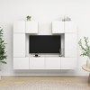 VEEKI Meuble TV, Meuble TV Suspendu, Meuble, Meuble TV avec Rangement，Meuble Industriel, Convient pour Salon ou Chambre, Ense
