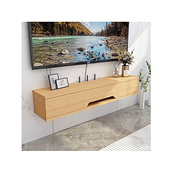 EGOMED Meuble TV Flottant Meuble Meuble TV Unités murales TV pour Salon Meuble TV Meuble Mural Console TV Unité de Divertisse