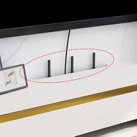 Meuble TV Meuble TV Flottant Meuble de Rangement TV Étagère TV Murale Centre de Divertissement Console Multimédia en Bois Meu