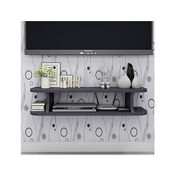 EGOMED Meuble TV Flottant Meuble Meuble TV Unités murales TV pour Salon Console multimédia Meuble TV Meuble Mural Unité de Di