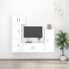 VEEKI Meuble TV, Meuble TV Suspendu, Meuble TV Industriel, Meuble TV Bois, Meuble Chambre, Convient pour Salon ou Chambre, En