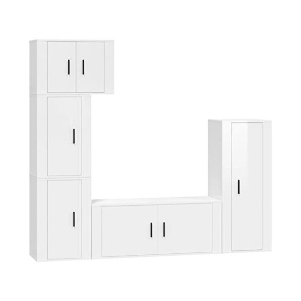 VEEKI Meuble TV, Meuble TV Suspendu, Meuble TV Industriel, Meuble TV Bois, Meuble Chambre, Convient pour Salon ou Chambre, En