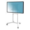 KIMEX - Support TV - à roulettes - pour écran 37"-70" - Compatible Samsung Flip® et Microsoft Surface Hub® 2s - Blanc - 030-3