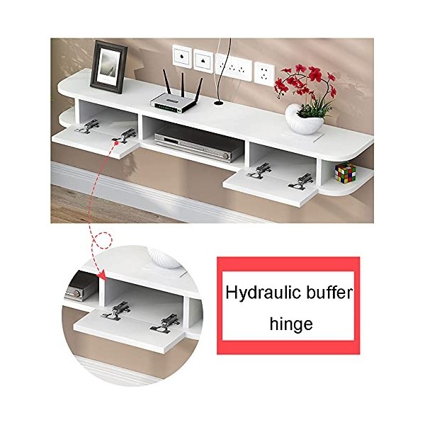 EGOMED Meuble TV Flottant Meuble Meuble TV Meuble TV Unités Murales pour Salon Meuble TV Meuble Mural Console TV en Bois pour