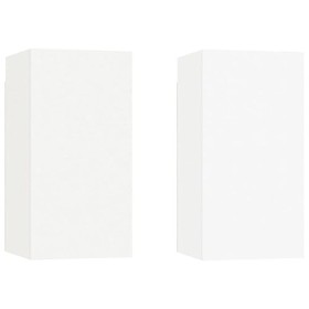 WREWING Meuble TV,Bas Table TV Support de Télévision en Bois pour Salon Chambre Salle à Manger,Support pour Téléviseur Jusqu’