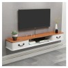 Kamnik Étagère TV Flottante, étagère Murale Flottante pour Meuble TV, Console multimédia, Support TV Flottant Mural, Support 