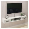 Kamnik Étagère TV Flottante, étagère Murale Flottante pour Meuble TV, Console multimédia, Support TV Flottant Mural, Support 
