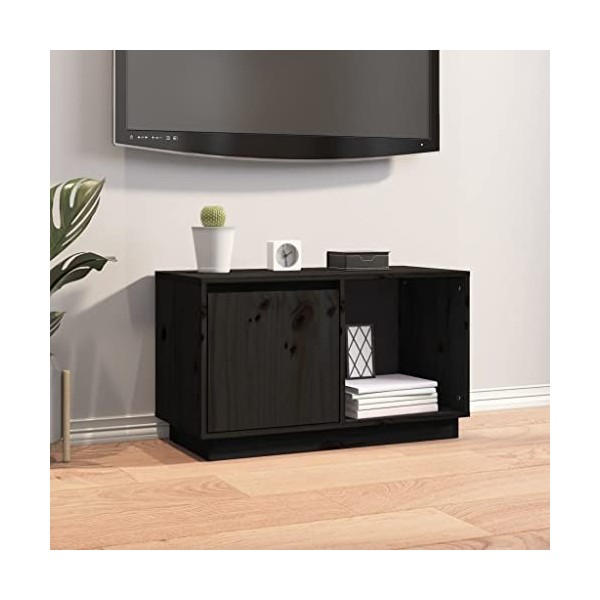 VEEKI Meuble TV, Meuble TV Suspendu, Meuble TV Industriel, Meuble TV Bois, Meuble Chambre, Convient pour Salon ou Chambre, No