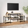 VEEKI Meuble TV, Meuble TV Suspendu, Meuble TV Industriel, Meuble TV Bois, Meuble Chambre, Convient pour Salon ou Chambre, ch
