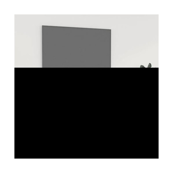 VEEKI Meuble TV, Meuble TV Suspendu, Meuble TV Industriel, Meuble TV Bois, Meuble Chambre, Convient pour Salon ou Chambre, So