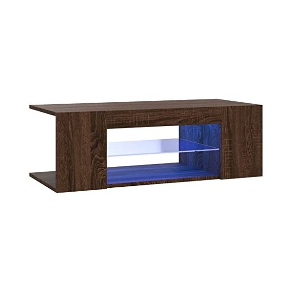 VEEKI Meuble TV, Meuble TV Suspendu, Meuble télé, Meuble TV Industriel, Meuble Chambre, Convient pour Salon ou Chambre, Meubl