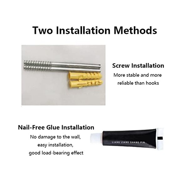 StrOux Meuble TV Flottant Meuble TV Flottant Meuble de Divertissement Mural en Bois avec Gestion des câbles Étagère pour Meub