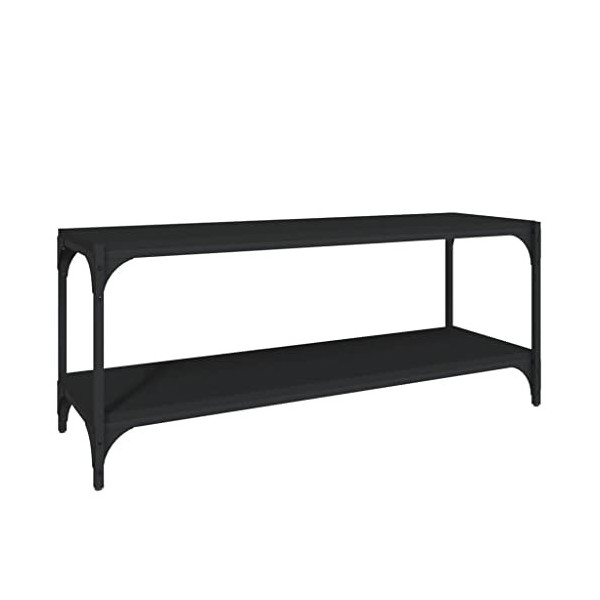 VEEKI Meuble TV, Meuble TV Suspendu, Meuble TV Industriel, Meuble TV Bois, Meuble Chambre, Convient pour Salon ou Chambre, No