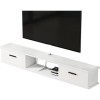 EGOMED Meuble TV Flottant Meuble TV Mural, Meuble TV Mural, Console Centrale de Divertissement TV Flottante pour décodeur câb
