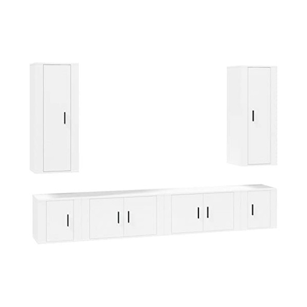 VEEKI Meuble TV, Meuble TV Suspendu, Meuble TV Industriel, Meuble TV Bois, Meuble Chambre, Convient pour Salon ou Chambre, En