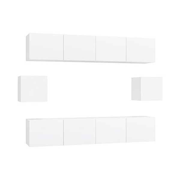 VEEKI Meuble TV, Meuble TV Suspendu, Meuble TV Industriel, Meuble TV Bois, Meuble Chambre, Convient pour Salon ou Chambre, En