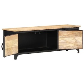 VEEKI Meuble TV, Meuble TV Suspendu, Meuble TV Industriel, Meuble TV Bois, Meuble Chambre, Convient pour Salon ou Chambre, 12