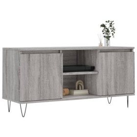 Générique Meuble TV Sonoma Gris 104x35x50 cm Bois dingénierie,20.6 KG,827018, Meubles, Meubles TV