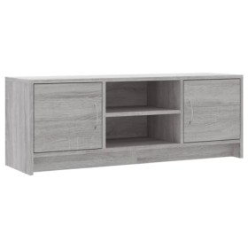 Camerina Meuble TV Sonoma Gris 102x30x37,5 cm Bois dingénierie,Meuble TV,Table Basse Couleurs,Table Basse Salon Meuble TV
