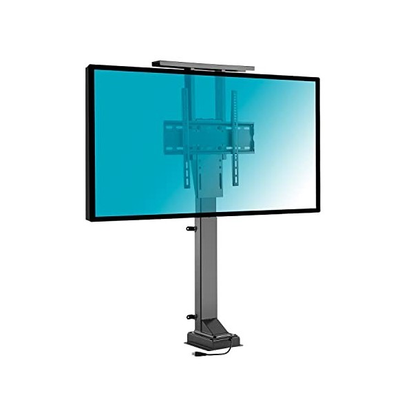 KIMEX - Support écran TV Motorisé - 018-0000 Encastrable, Vesa Max 400x400 