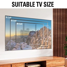 Mounting Dream Support Mural pivotant et inclinable pour la Plupart des téléviseurs à écran Plat LED, LCD et OLED jusquà VES