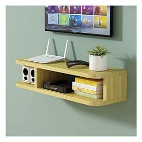 StrOux Meuble TV Flottant Meuble TV Meuble TV Unités murales pour Salon Console multimédia Meuble TV Meuble Mural avec Gestio