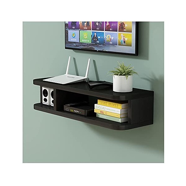 StrOux Meuble TV Flottant Meuble TV Meuble TV Unités murales pour Salon Console multimédia Meuble TV Meuble Mural avec Gestio