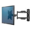 Fellowes Support TV à fixation murale, profondeur réglable, pour des écrans plats ou incurvés avec la norme VESA pesant jusqu