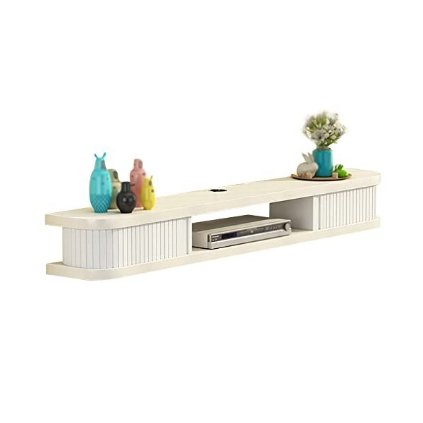 WANGPP Meuble TV Suspendu,Étagère TV Murale,Meuble TV Flottant/Meuble TV,Console TV en Bois pour Salon,Composant Darmoire De