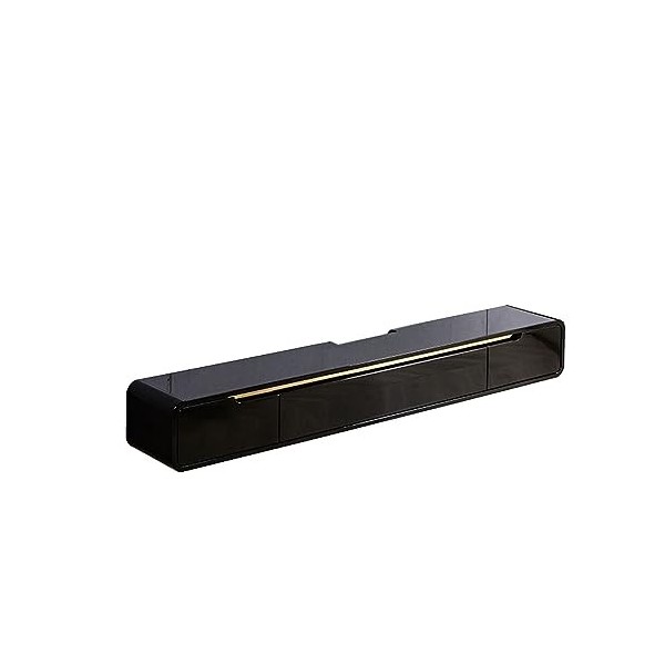 Meuble TV Lowboard - Meuble TV Flottant Mural - Étagère TV Flottante, Meuble TV Moderne 120cm, Meuble TV Flottant en Bois MDF