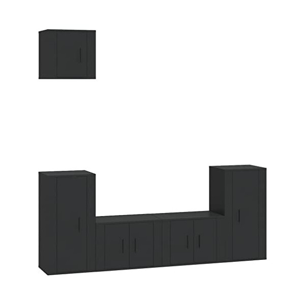 VEEKI Meuble TV, Meuble TV Suspendu, Meuble TV Industriel, Meuble TV Bois, Meuble Chambre, Convient pour Salon ou Chambre, En