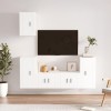 VEEKI Meuble TV, Meuble TV Suspendu, Meuble TV Industriel, Meuble TV Bois, Meuble Chambre, Convient pour Salon ou Chambre, En