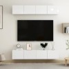 VEEKI Meuble TV, Meuble TV Suspendu, Meuble, Meuble TV avec Rangement，Meuble Industriel, Convient pour Salon ou Chambre, Meub