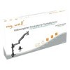 myWall HL 51-1 L Support pour Moniteur 17-32" avec Ressort de Pression en Verre, Charge jusquà 9 kg, VESA: 75/100