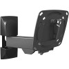 Barkan Support TV/Écran PC Mural pour écrans 13-29 Pouces, Inclinable et orientable, Mouvement Complet, Plats & incurvés ecra