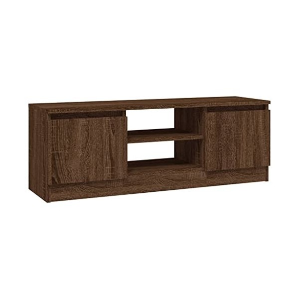 VEEKI Meuble TV, Meuble TV Suspendu, Meuble, Meuble TV avec Rangement,Meuble Industriel, Convient pour Salon ou Chambre, avec