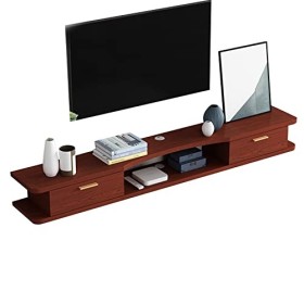 Kamnik Meuble TV Mural étagère TV Flottante, Meuble TV Flottant Mural, Console multimédia pour Centre de Divertissement, Meub