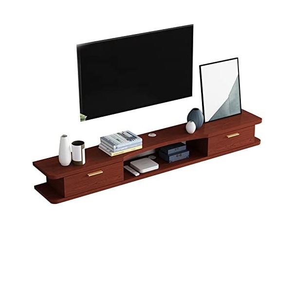 Kamnik Meuble TV Mural étagère TV Flottante, Meuble TV Flottant Mural, Console multimédia pour Centre de Divertissement, Meub